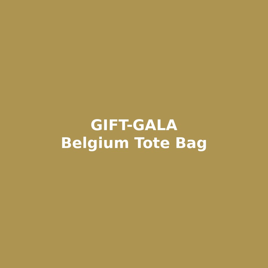 Belgium Tote Bag