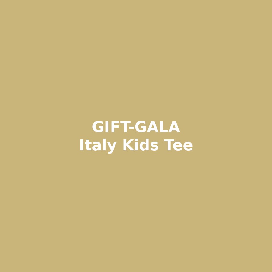 Italy Kids Tee