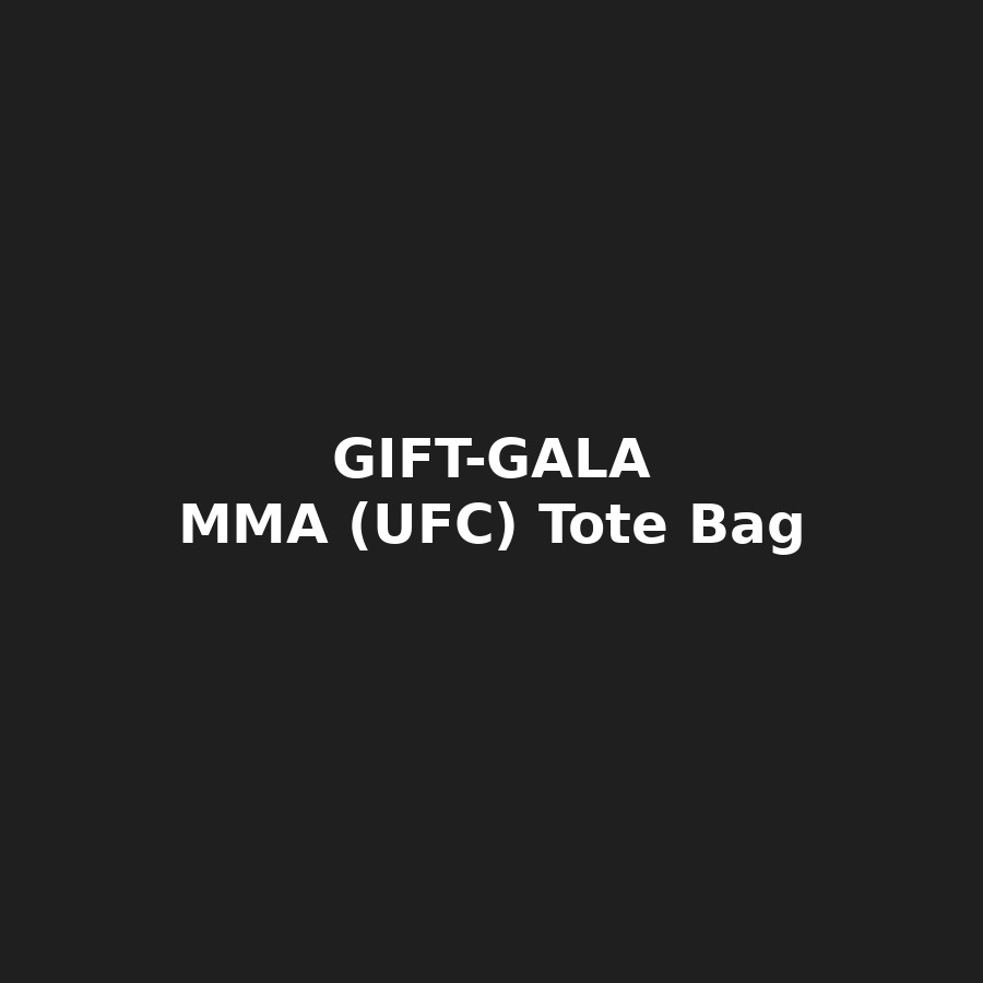MMA (UFC) Tote Bag